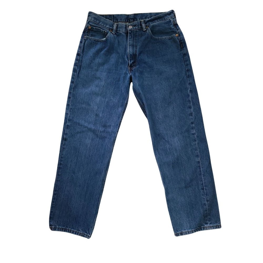 Levis 550 Men's Size 34X30 Relaxed Fit Denim Blue